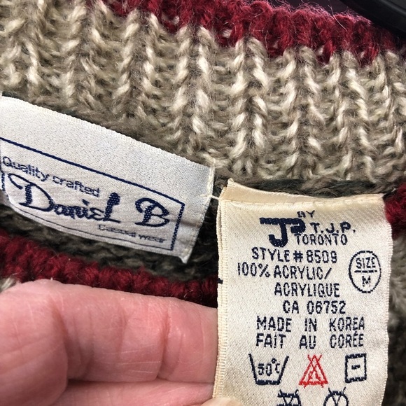 Vintage 90’s  Sweater - made in Korea - Size M - Picture 7 of 7